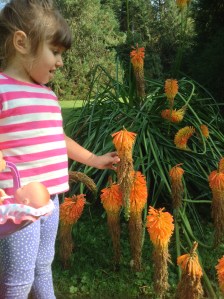 Aaah, these are really tickly, mummy!