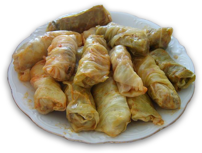 Sarmale in cabbage leaves. Image courtesy of Wikipedia